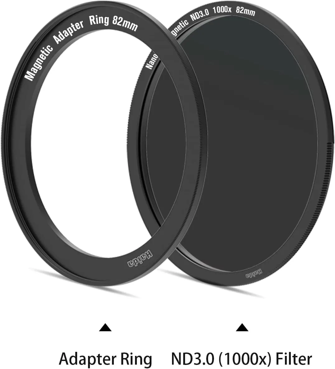 Haida Magnetic Multi-Coating Nano Coating Optical Glass Neutral Density Filter NanoPro Waterproof Scratch Resistant ND3.0 (1000x) Filter with Adapter Ring (77MM)