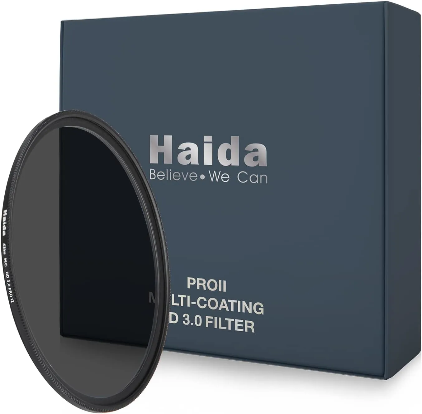 Haida ND3.0 (1000x) Filter for Camera 10-Stop Slim Pro II Optical Glass Multi-Coated Waterproof Scratch Resistant Neutral Density SLR Photographic Filter (67mm)