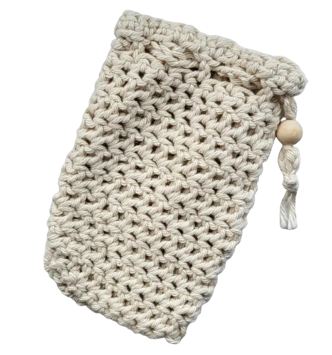 Hand Made Soap Saver Bag