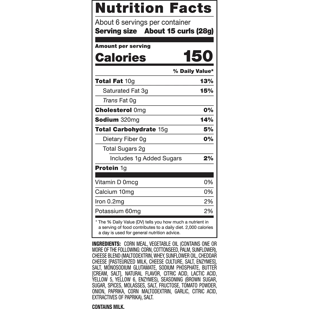 Herr's Stubb's Sticky Sweet BAR-B-Q Cheese Curls, 5.5 Ounce (Pack of 12 Bags) – Sweet and Smoky BBQ Cheese Curls Inspired by Stubb's – Perfect for Cookouts and Game Days