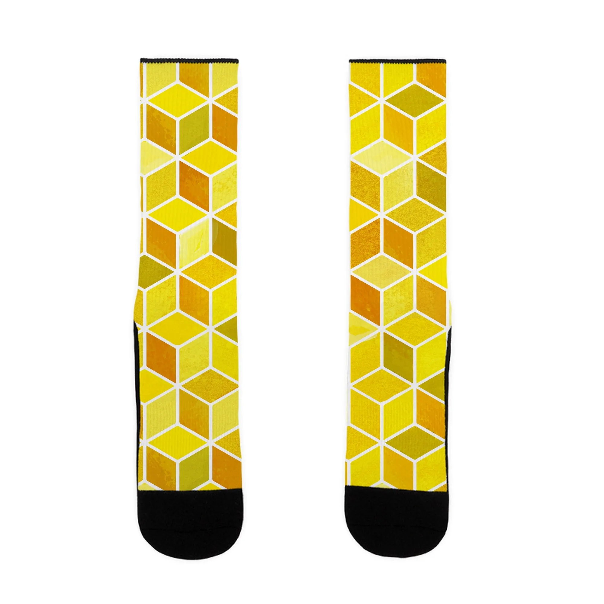 Honeycomb Pattern Socks