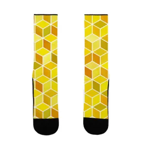 Honeycomb Pattern Socks