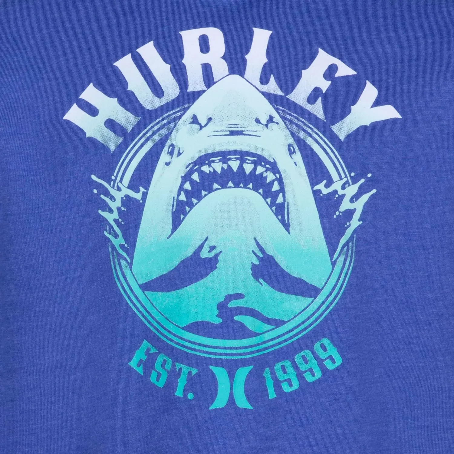 Hurley Boys' Long Sleeve Hooded Graphic T-Shirt