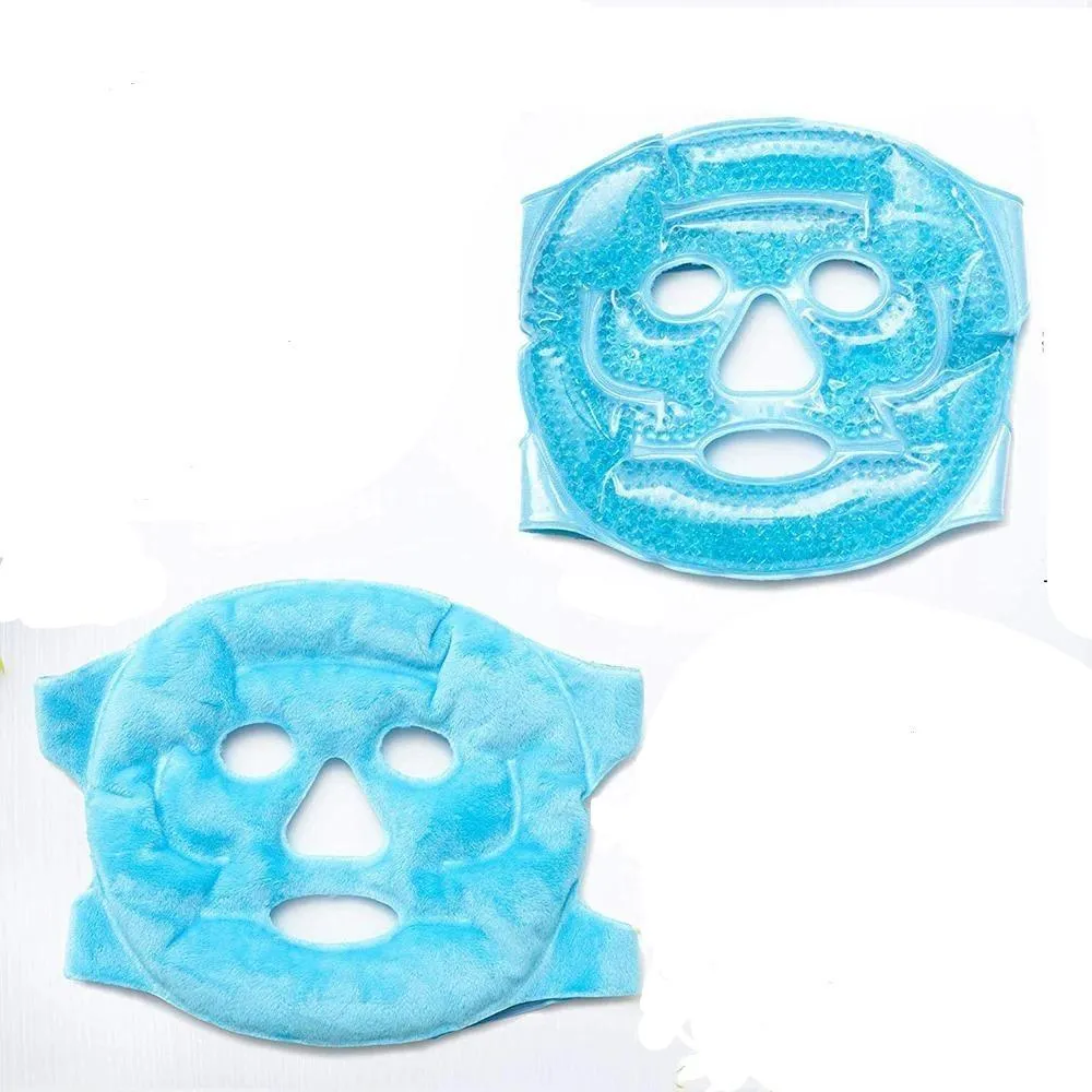 Ice Gel Eye Face Mask Therapy Cooling Mask for Headhache