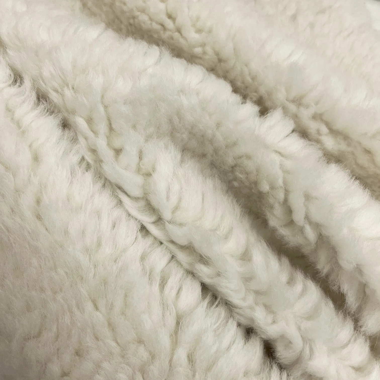 Icelandic Curly Shearling | Suede Back