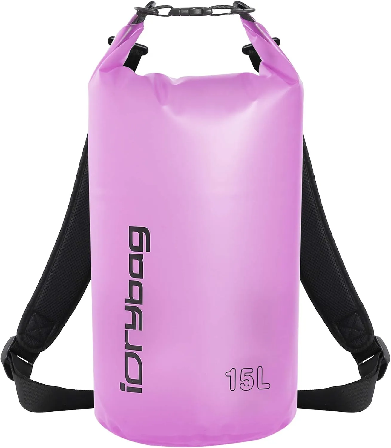 IDRYBAG Clear Dry Bag Waterproof 2L/5L/10L/15L/20L, Small Dry Sack Waterproof Bag for Kayaking