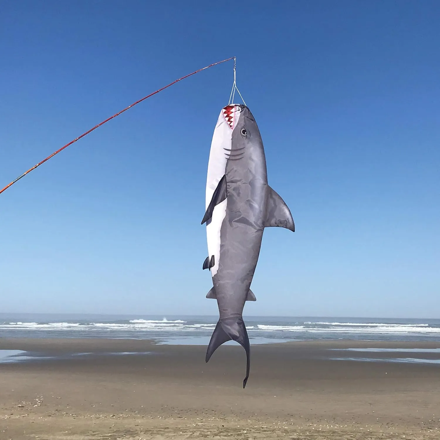 In the Breeze 5160 — Shark 48-inch Fish Windsock-Realistic Fishsock