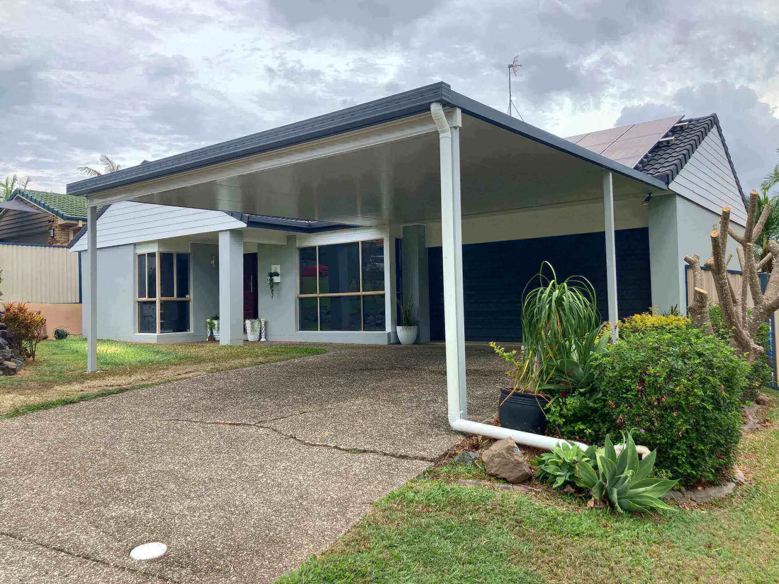 Insulated Patio/Carport Timber Fascia 14 x 2.0m