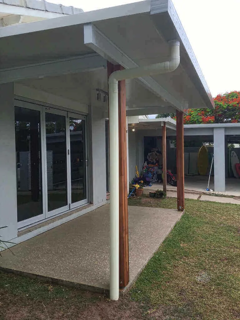 Insulated Patio/Carport Timber Fascia 5 x 5.3m