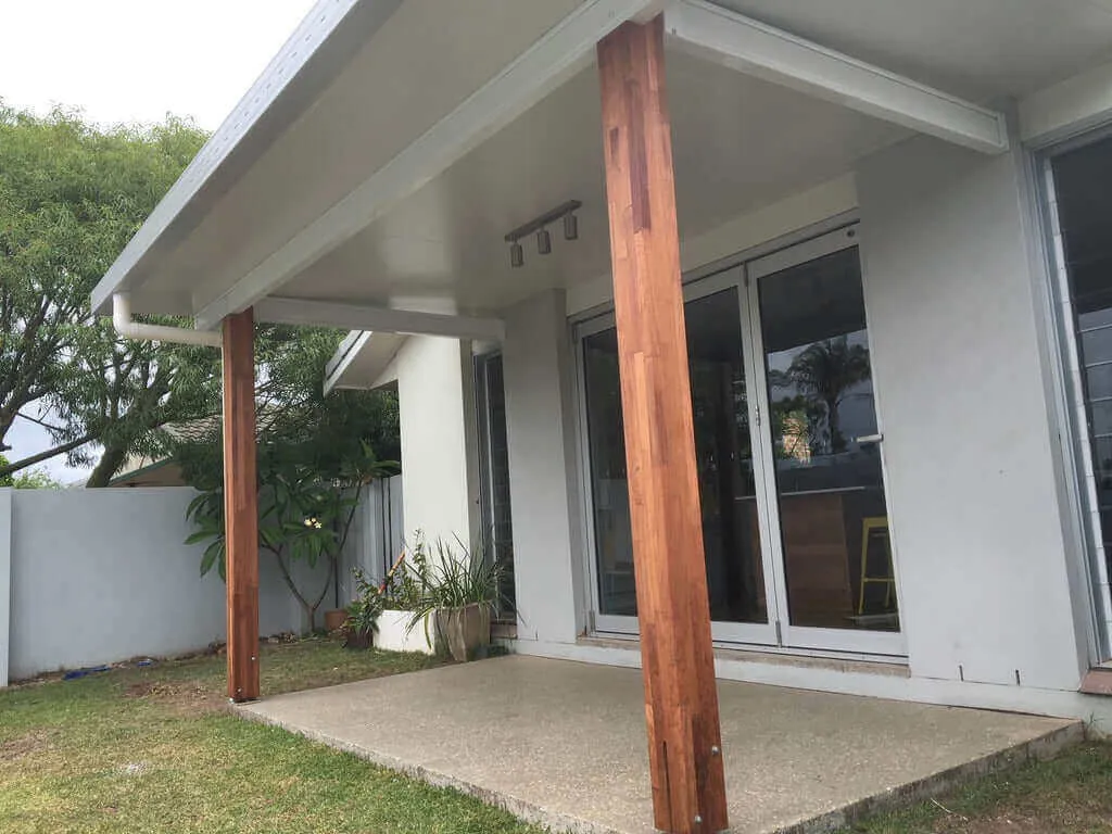 Insulated Patio/Carport Timber Fascia 5 x 5.3m
