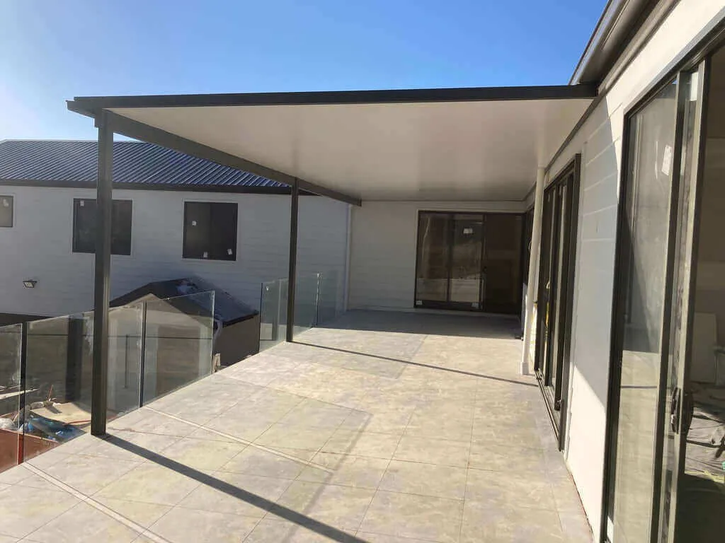 Insulated Patio/Carport Timber Fascia 5 x 5.3m