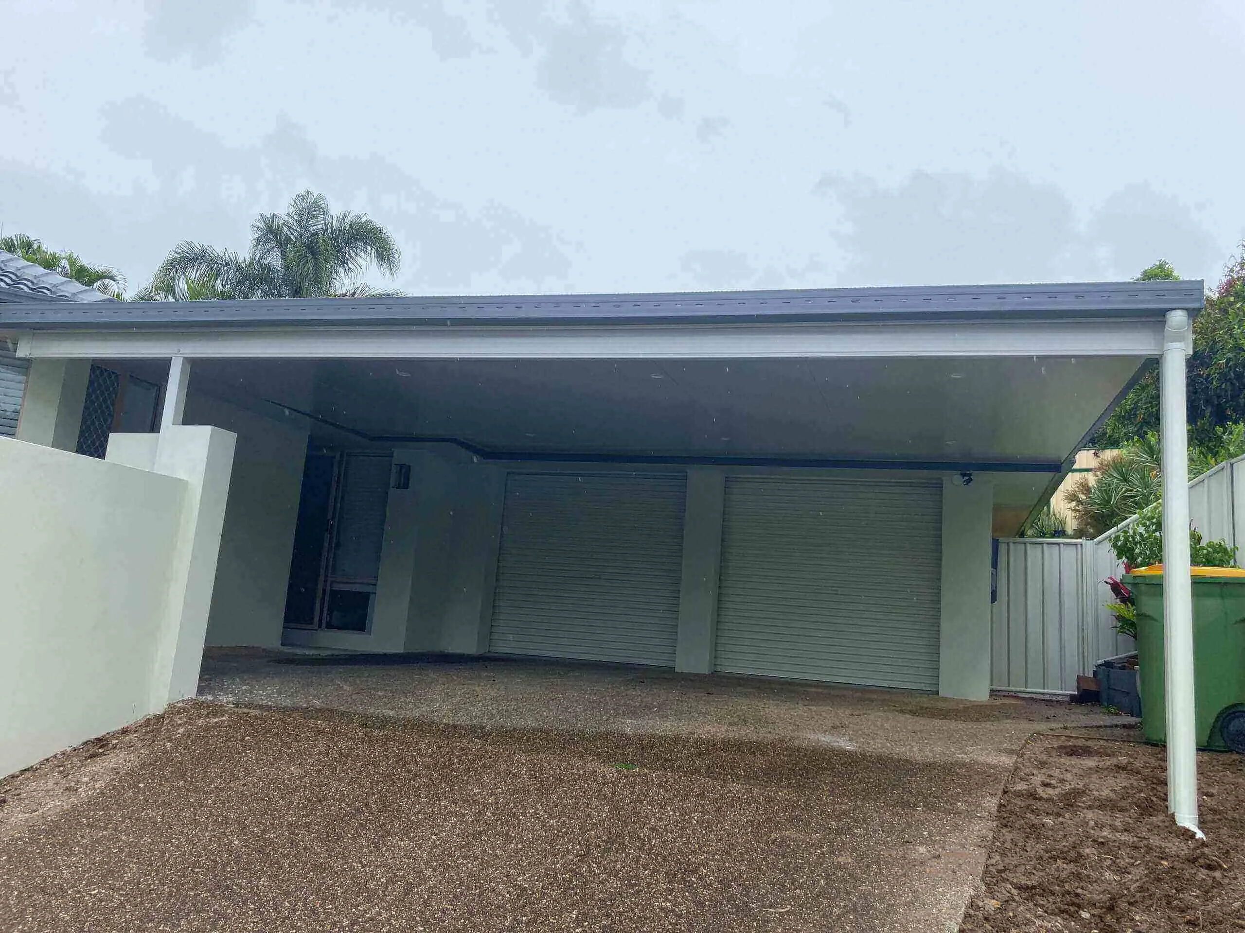 Insulated Patio/Carport Timber Fascia 5 x 5.3m