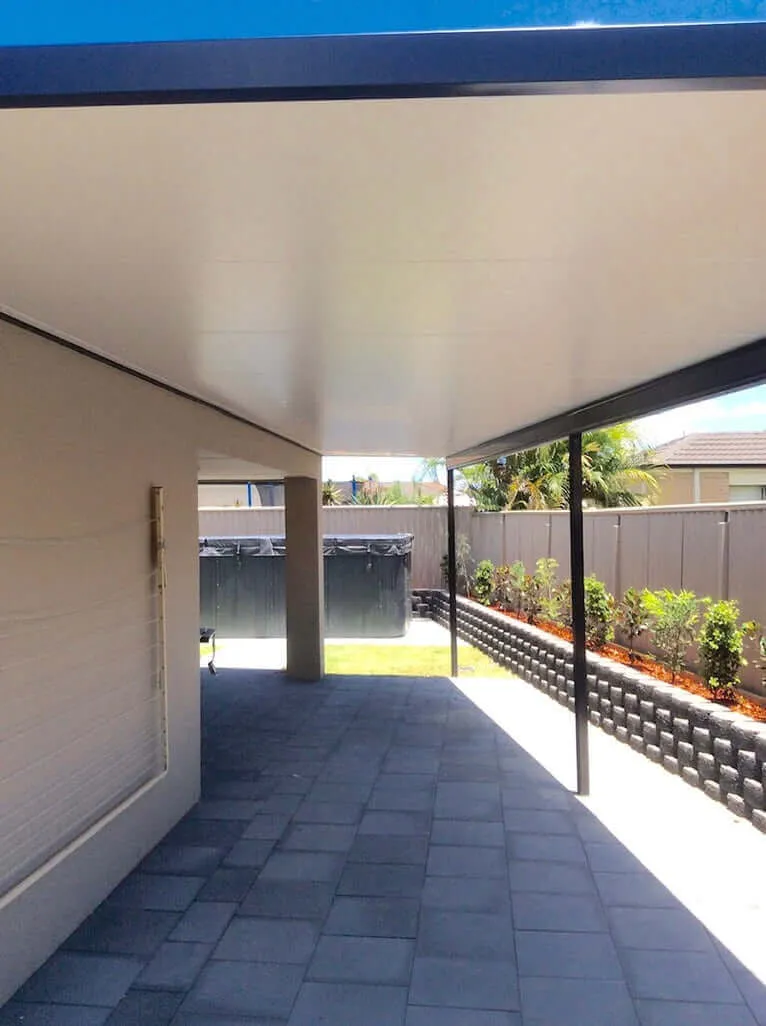 Insulated Patio/Carport Timber Fascia 5 x 5.3m