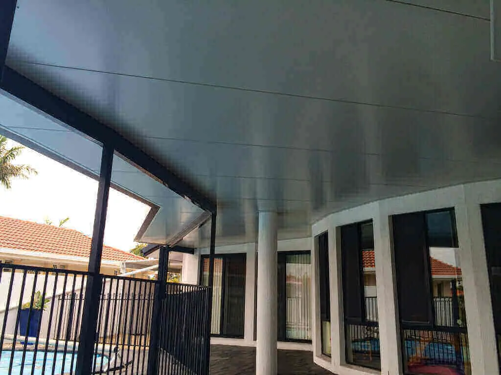 Insulated Patio/Carport Timber Fascia 5 x 5.3m