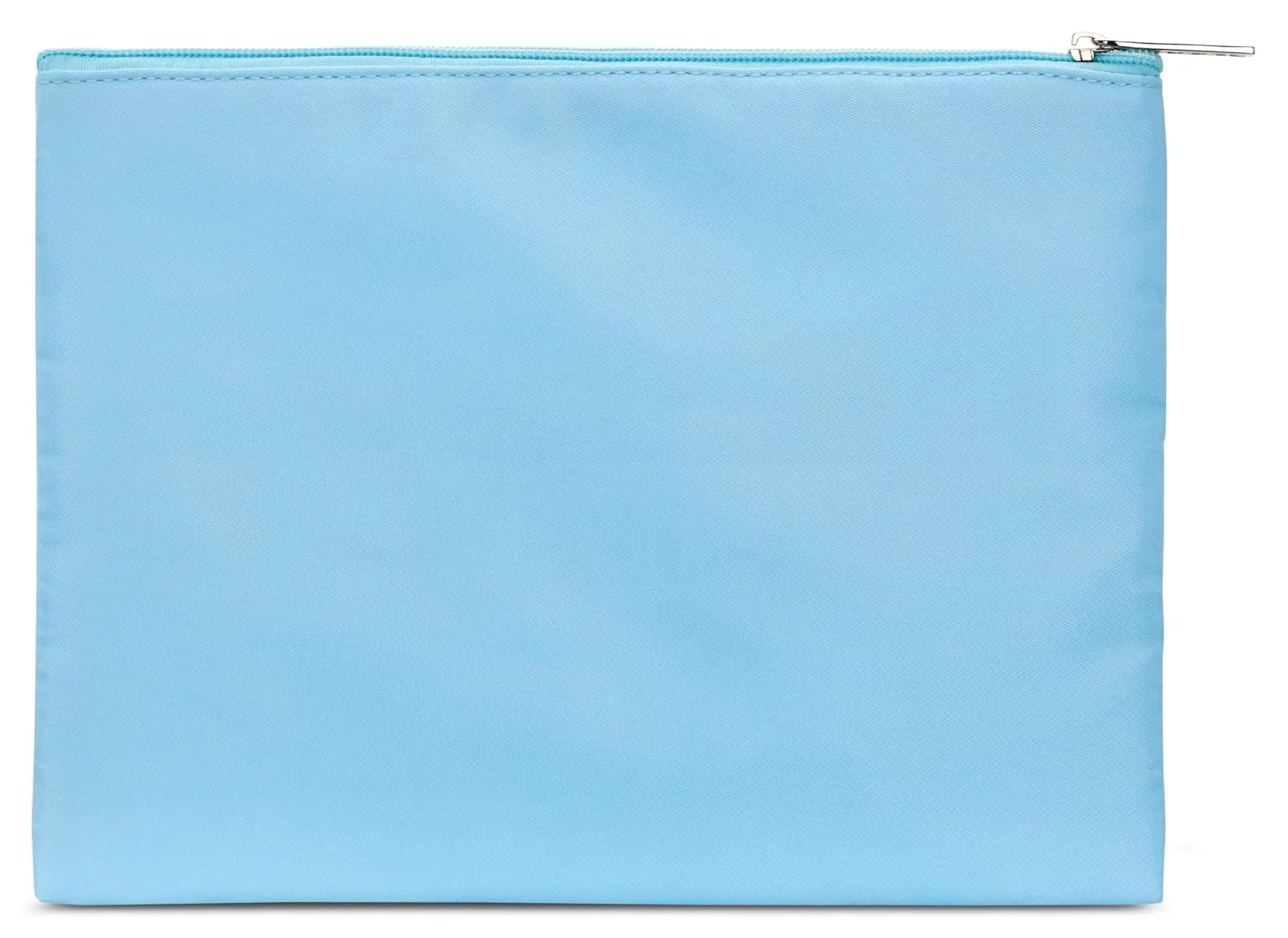 iscream 10.5" x 7.75" Chenille Patch Accent Nylon Zippered Travel Accessory Pouch, Things