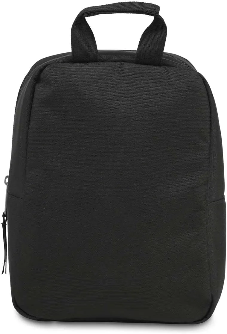 JanSport Big Break Insulated Lunch Bag - Small Soft-Sided Cooler Ideal for Class, Work, or Meal Prep, Black