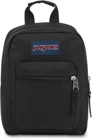 JanSport Big Break Insulated Lunch Bag - Small Soft-Sided Cooler Ideal for Class, Work, or Meal Prep, Black