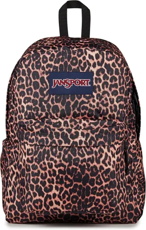 JanSport SuperBreak Plus Backpack with Padded 15-inch Laptop Sleeve and Integrated Bottle Pocket - Spacious and Durable Daypack for Work and Travel - Animal Illusion