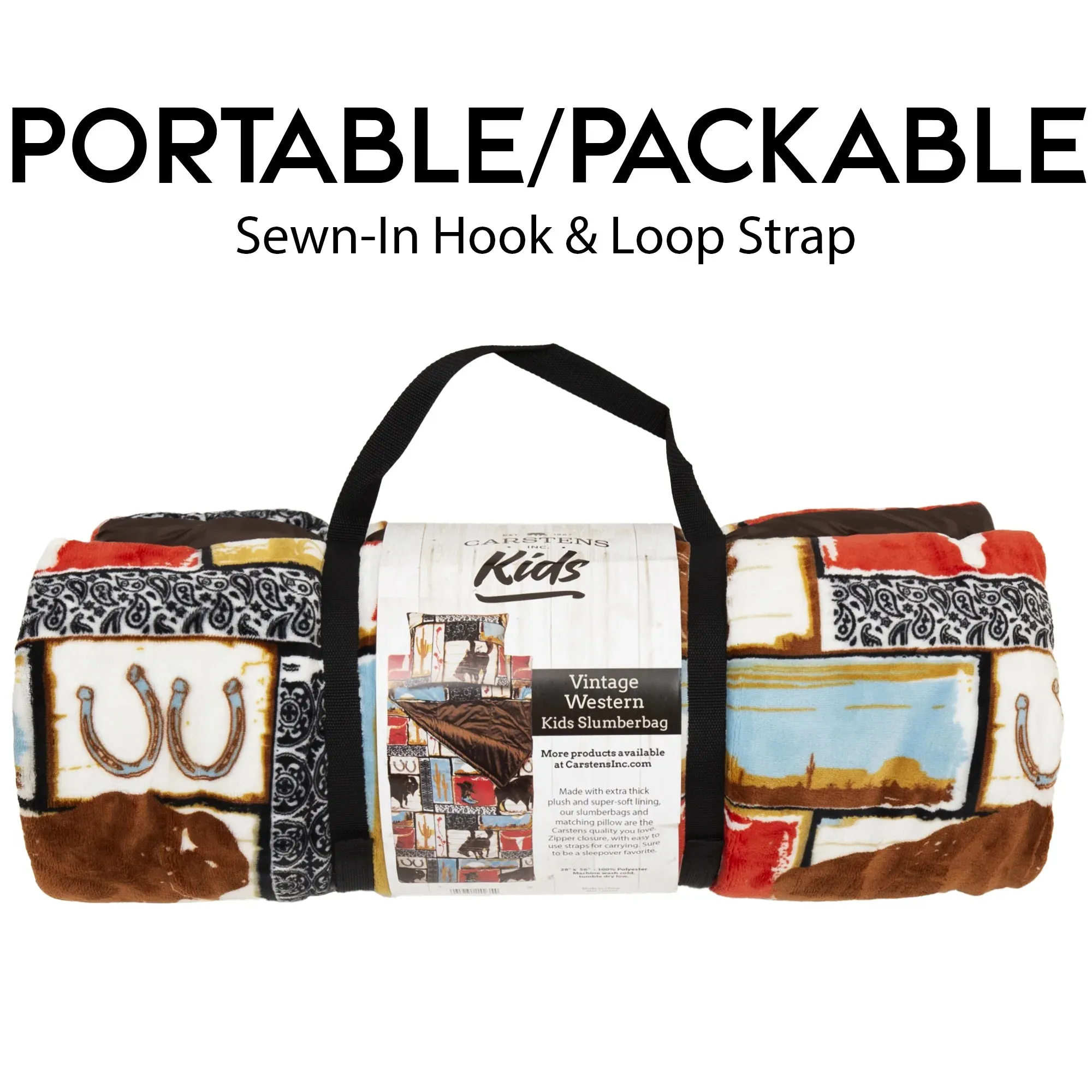 JP983 Carsten's Vintage Western Kids Slumber Bag