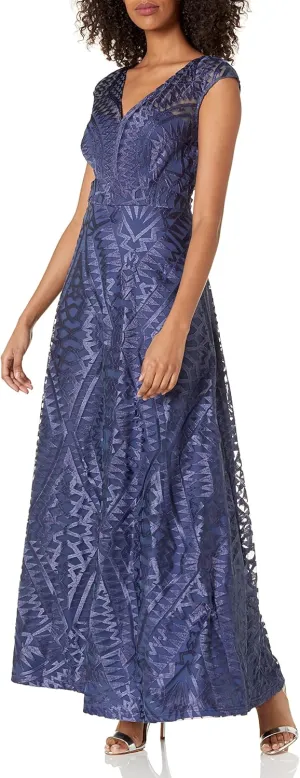 JS Collections Women's Tessie V-Neck Dress