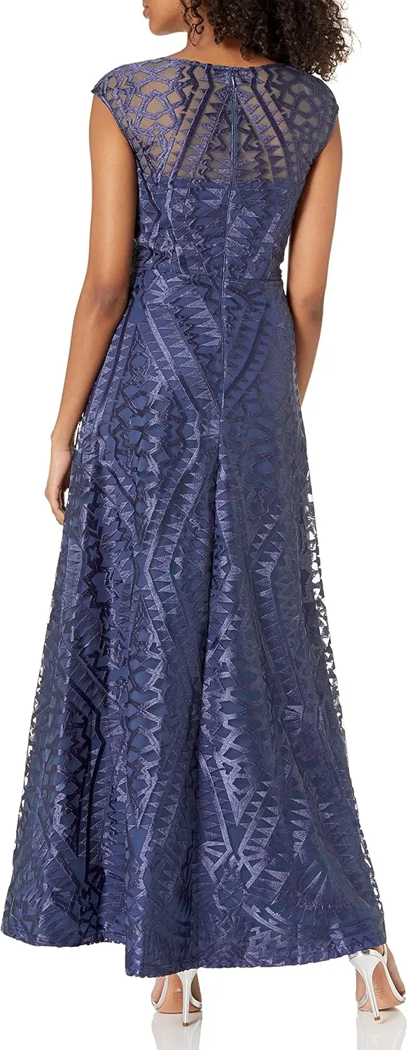 JS Collections Women's Tessie V-Neck Dress