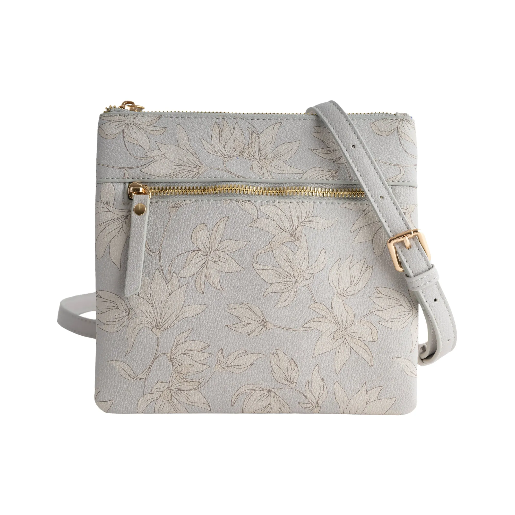 Kaiser Square Shoulder Bag - FLANNEL FLOWER