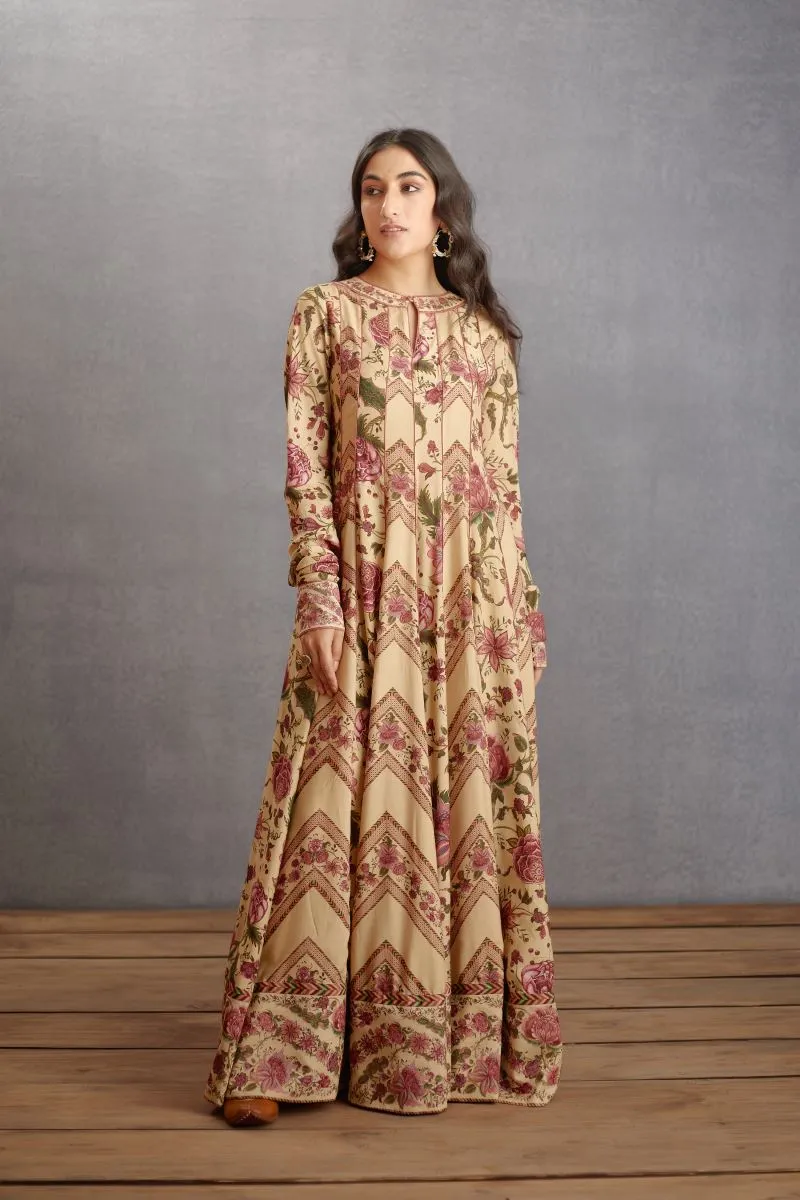 Kasturi toral anarkali set