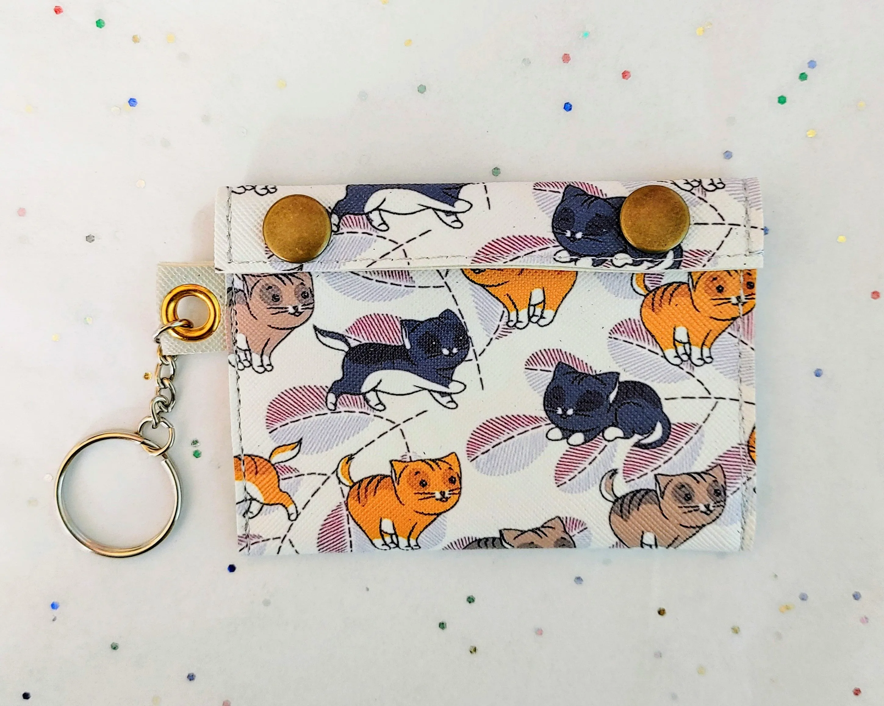Kawaii keychain wallet/pouch