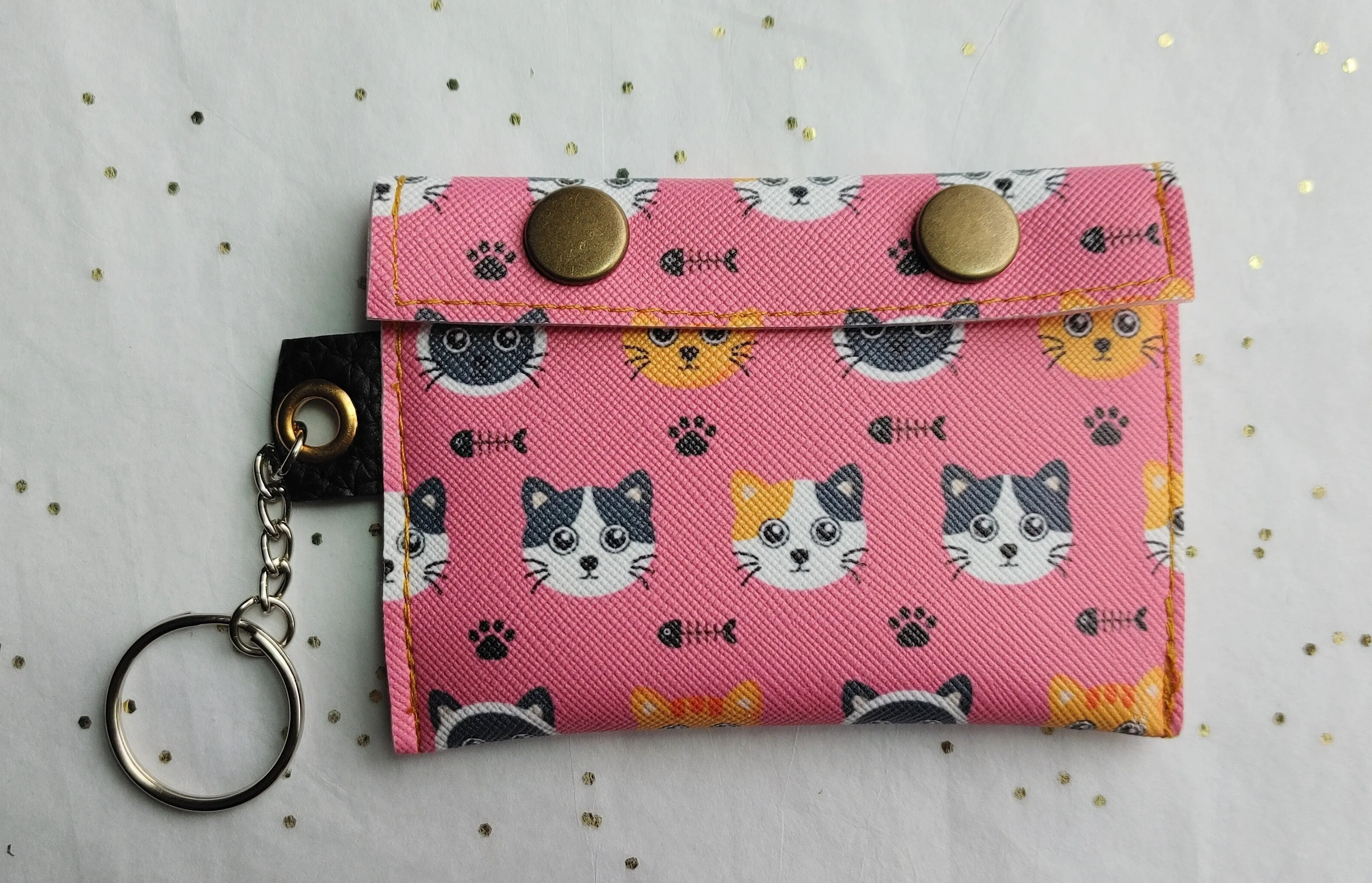Kawaii keychain wallet/pouch