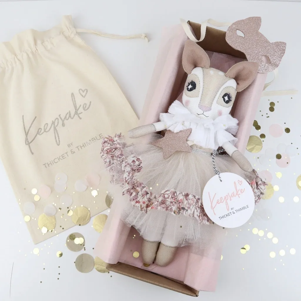Keepsake Easter 'Betsy' Liberty Print Delphine Dormouse