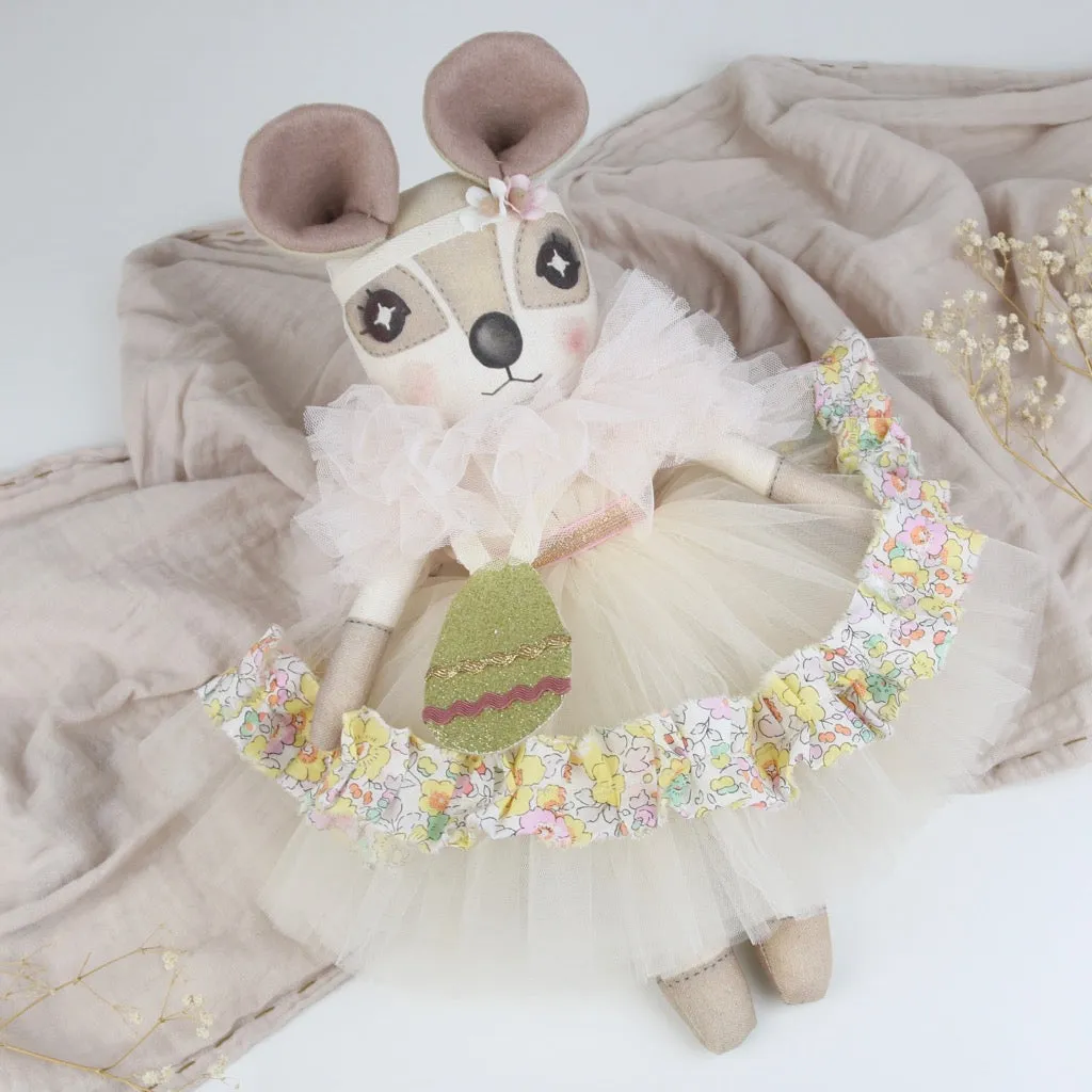 Keepsake Easter 'Betsy' Liberty Print Delphine Dormouse