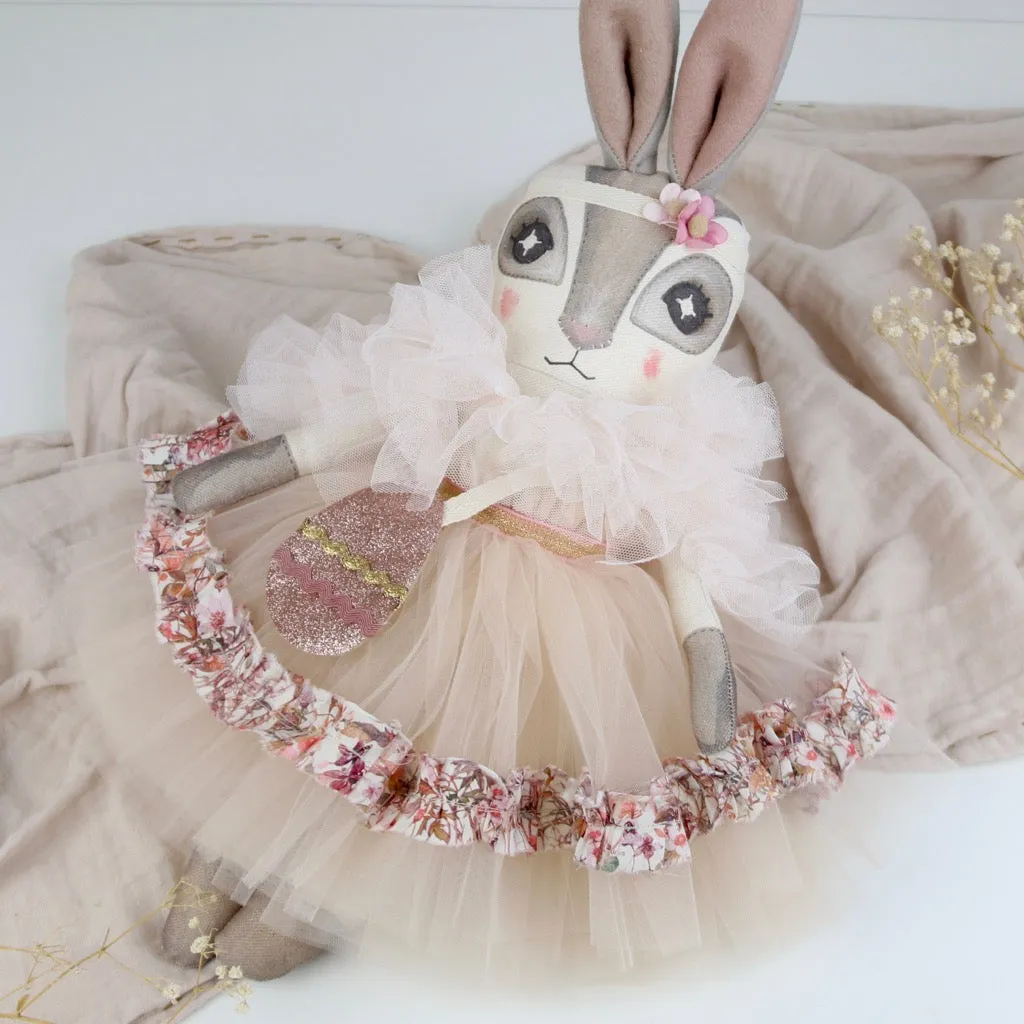 Keepsake Easter 'Wild Flowers' Liberty Print Hebe Hare