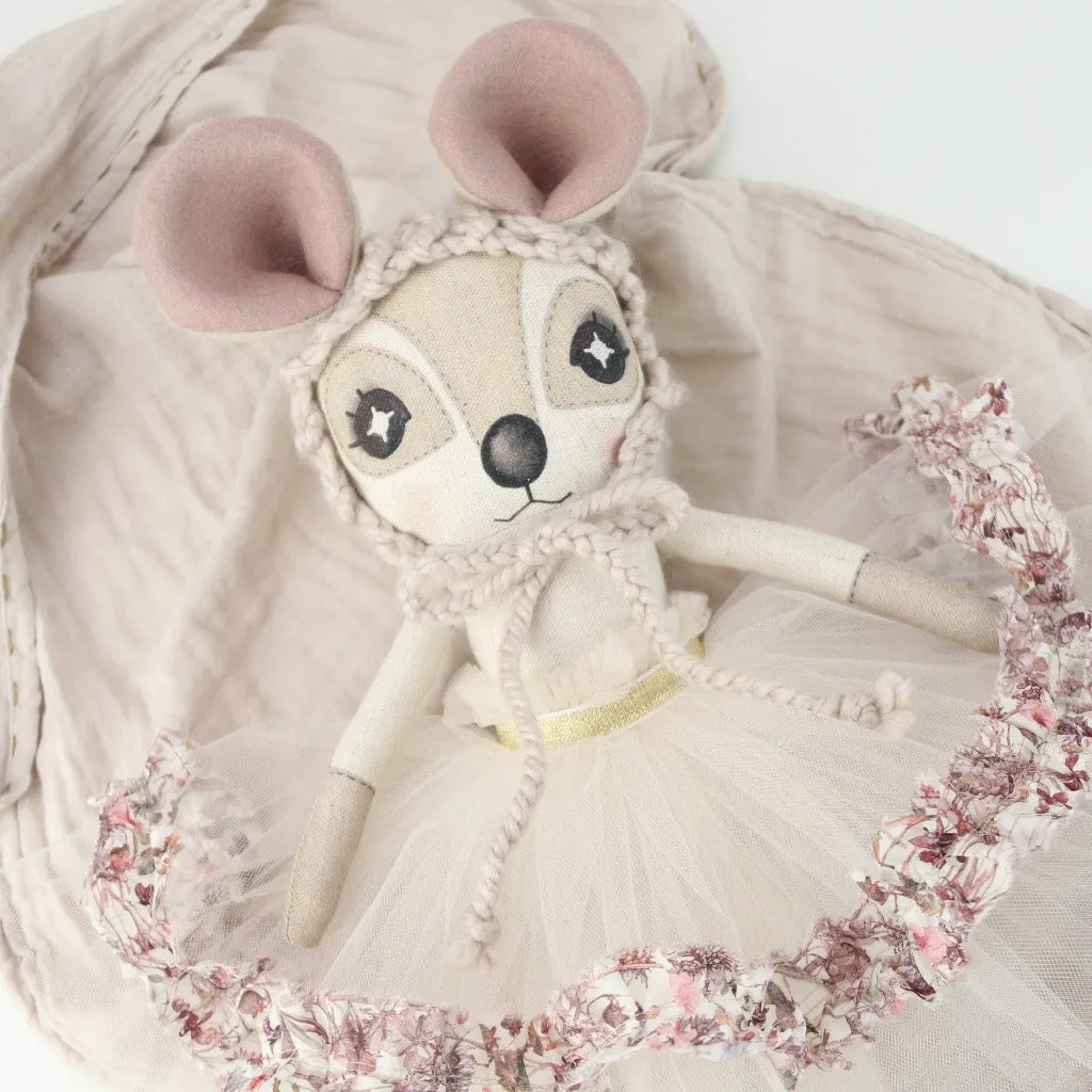 Keepsake Liberty Print 'Wild Flowers' Delphine Dormouse