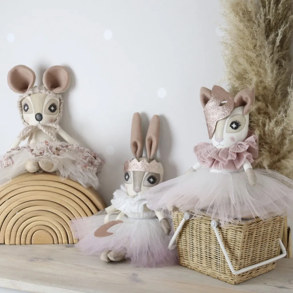 Keepsake Liberty Print 'Wild Flowers' Delphine Dormouse