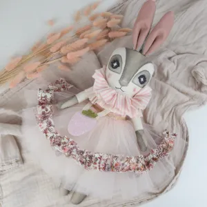 Keepsake Strawberries & Cream Liberty Print Hebe Hare