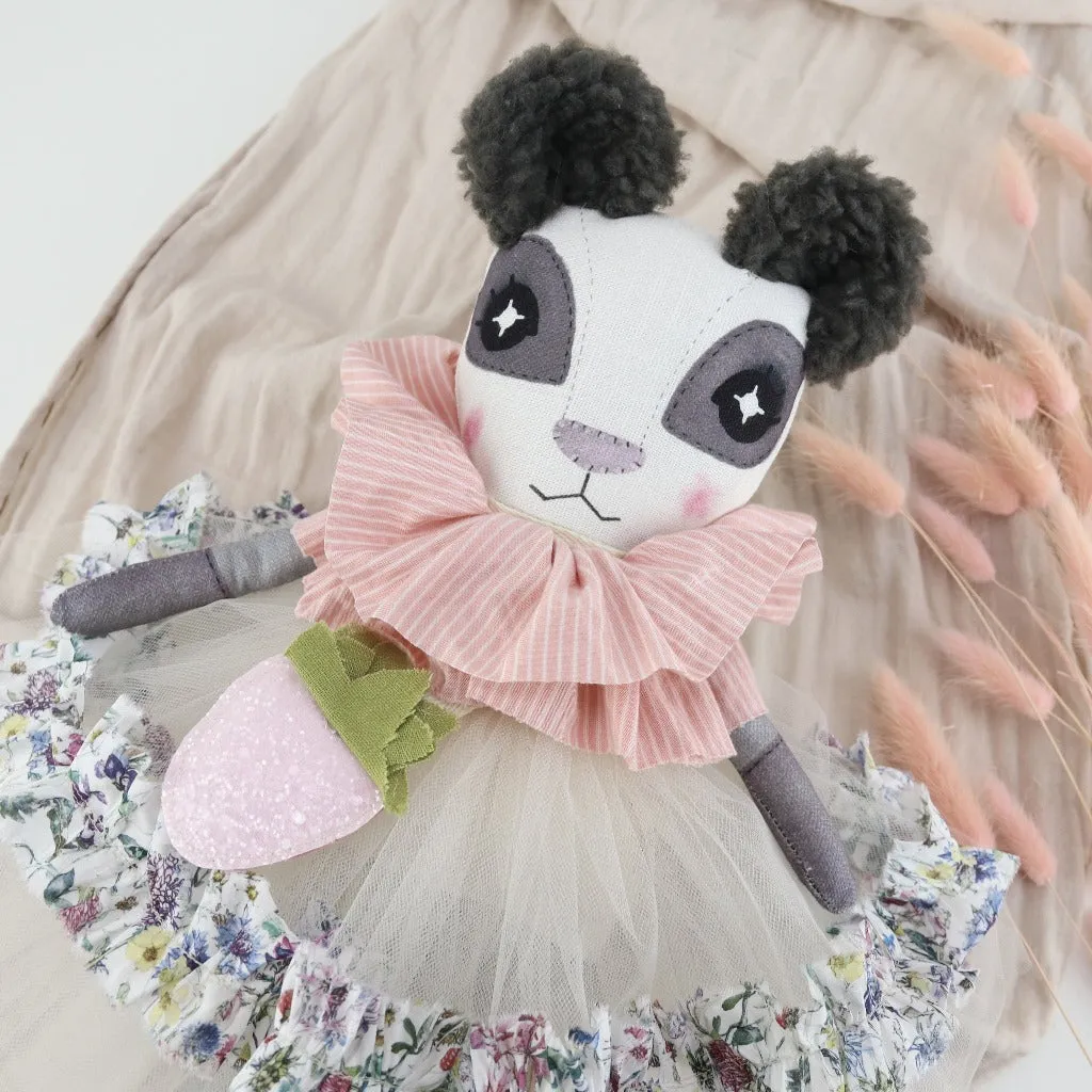 Keepsake Strawberries & Cream Liberty Print Pippa Panda