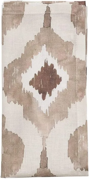 Kim Seybert Watercolor Ikat Napkin in Taupe, Set of 4