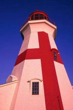 Laminated East Quoddy Lighthouse Campobello Island Photo Photograph Poster Dry Erase Wall Art 16x24