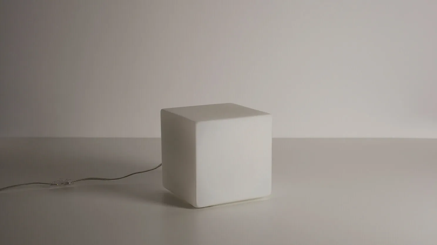 Large Boxy Table Lamp