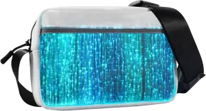 Led Crossbody Bag Small Light Up Purse Glow Handbags Mini Shoulder Bags Women Luminous Wallet for Party