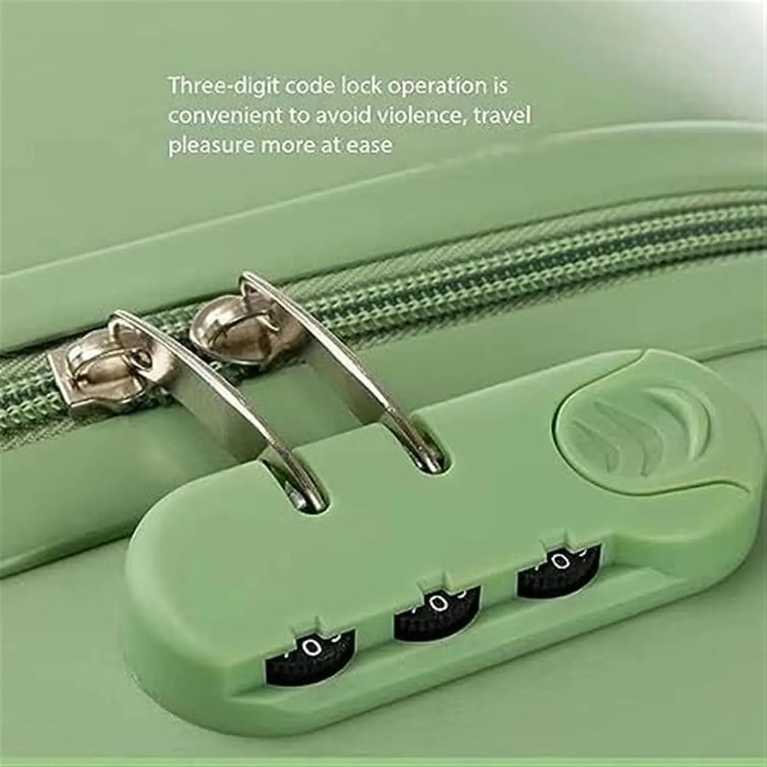 Light Suitcase 18" Suitcases With 4 Wheels PVC Durable Hardside Luggage Bag For Travel Suitcase Wheeled Luggage (Color : A, Size : 18 inch)