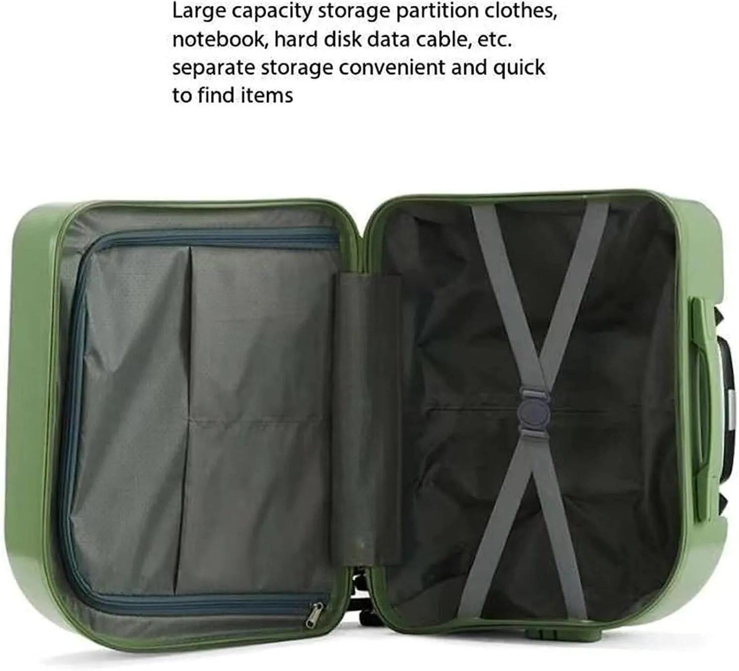 Light Suitcase 18" Suitcases with 4 Wheels PVC Durable Hardside Luggage Bag for Travel Wheeled Luggage (Color : D, Size : 18 inch)