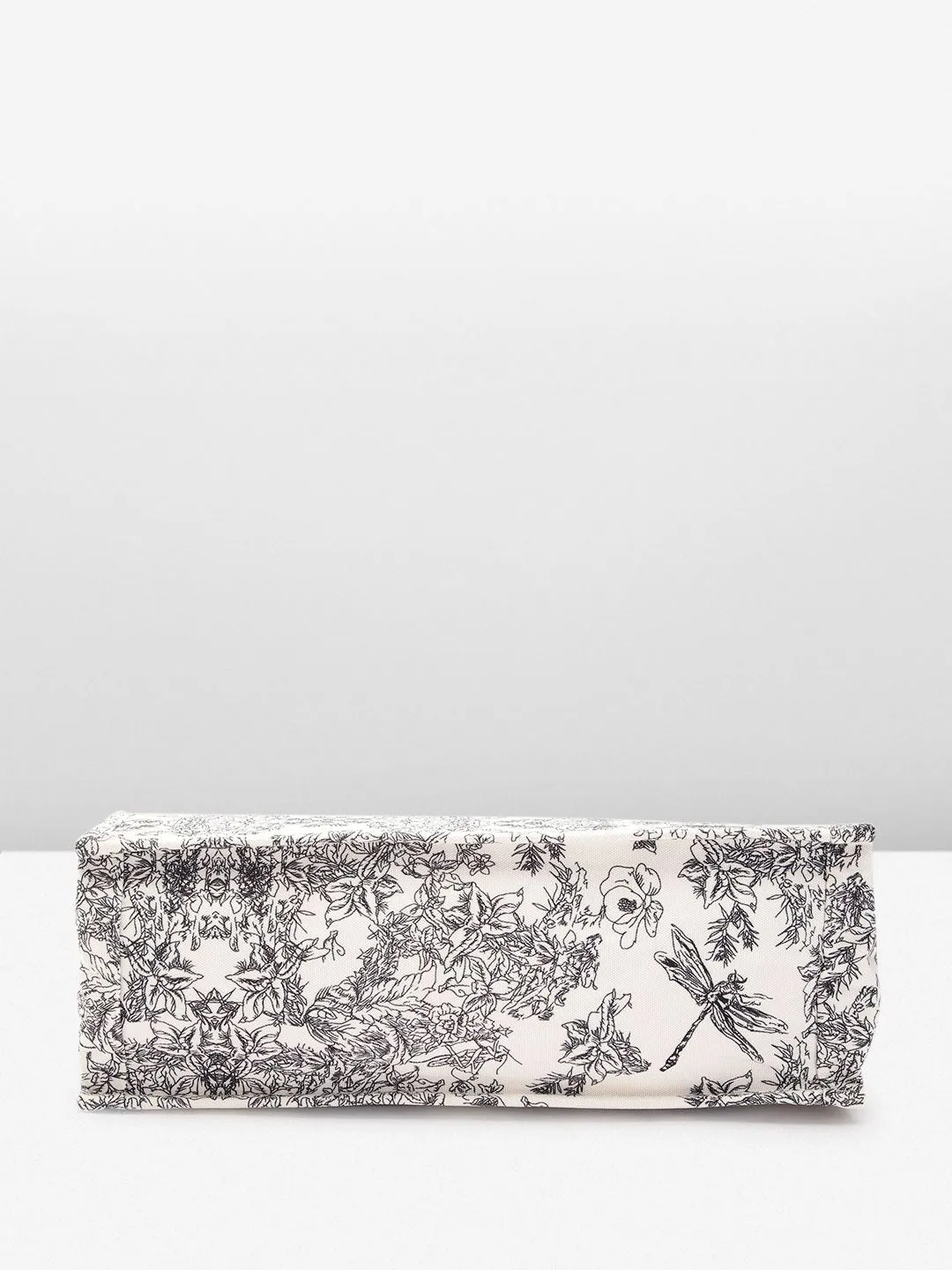 Lino Perros Floral Printed Structured Laptop Bag