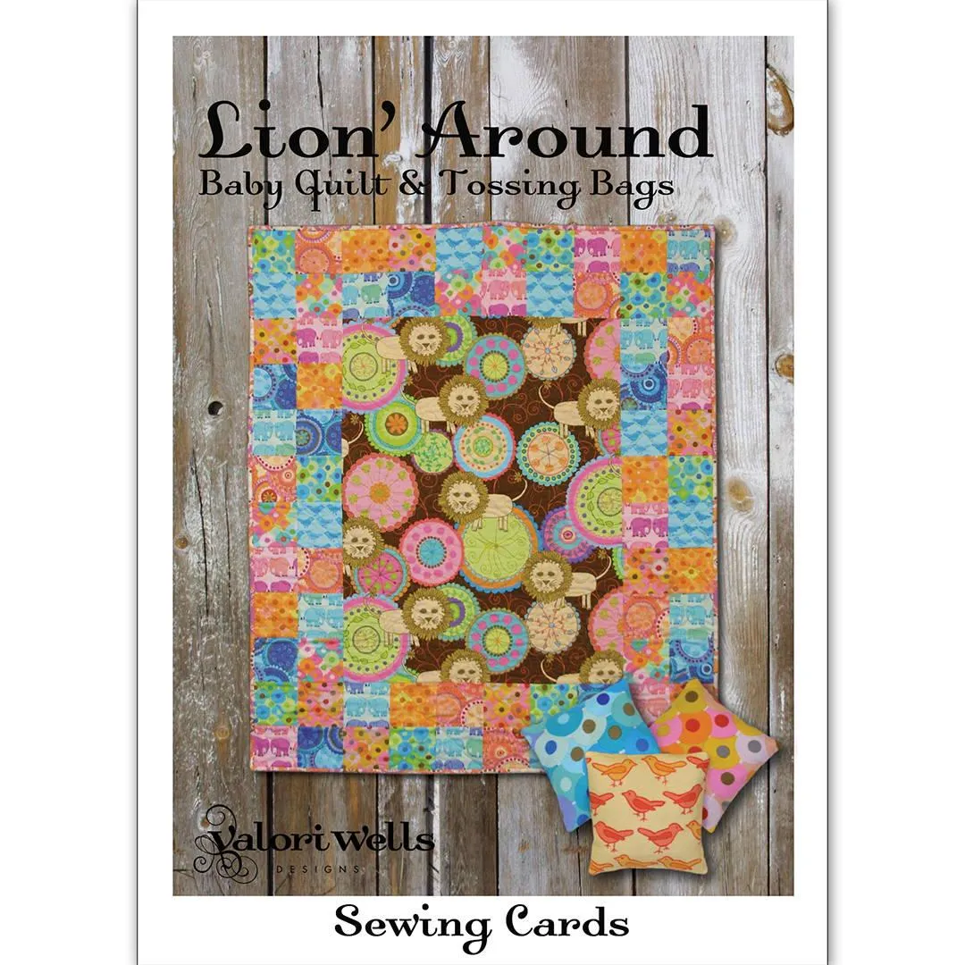Lion' Around Quilt Pattern