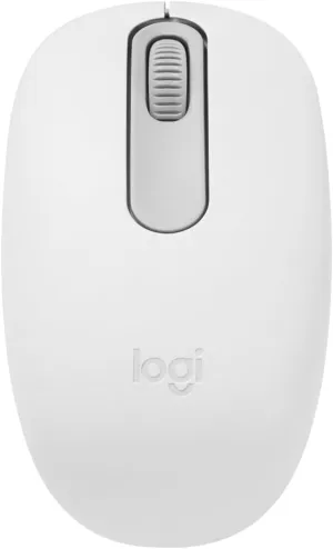 Logitech M196 Bluetooth Wireless Mouse, Compact and Portable Mouse for Laptops, Tablets and More, 12-Month Battery, Smooth Tracking, Compatible with PC and Mac, Windows and macOS - Off White
