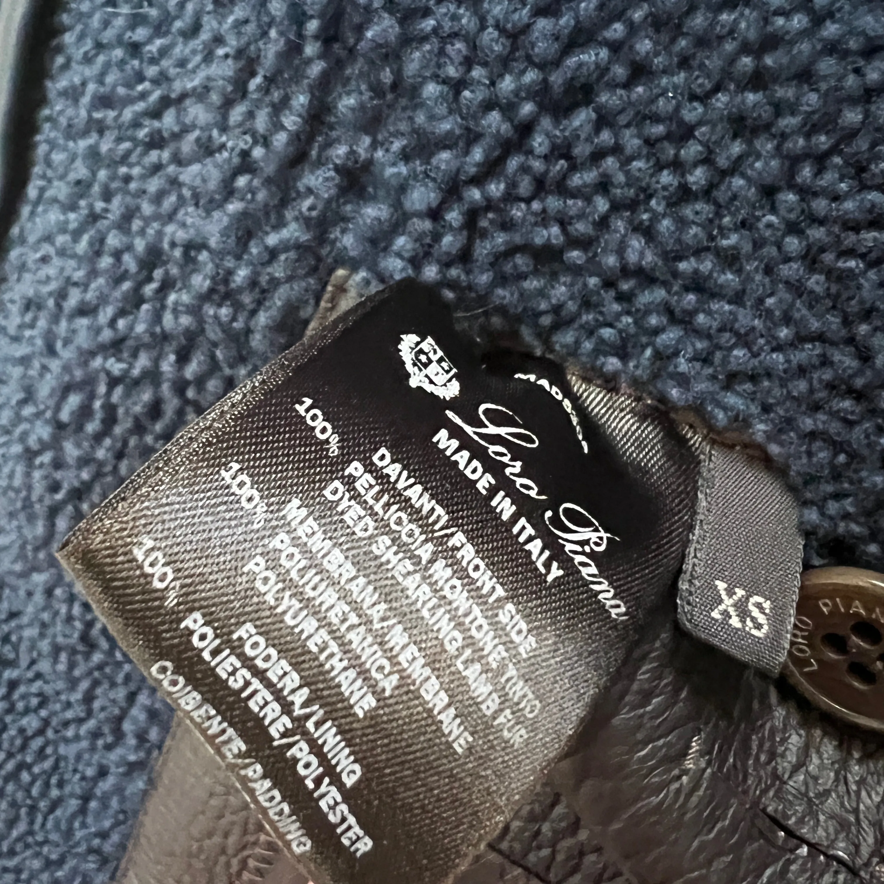Loro Piana Shearling Quilted Jacket