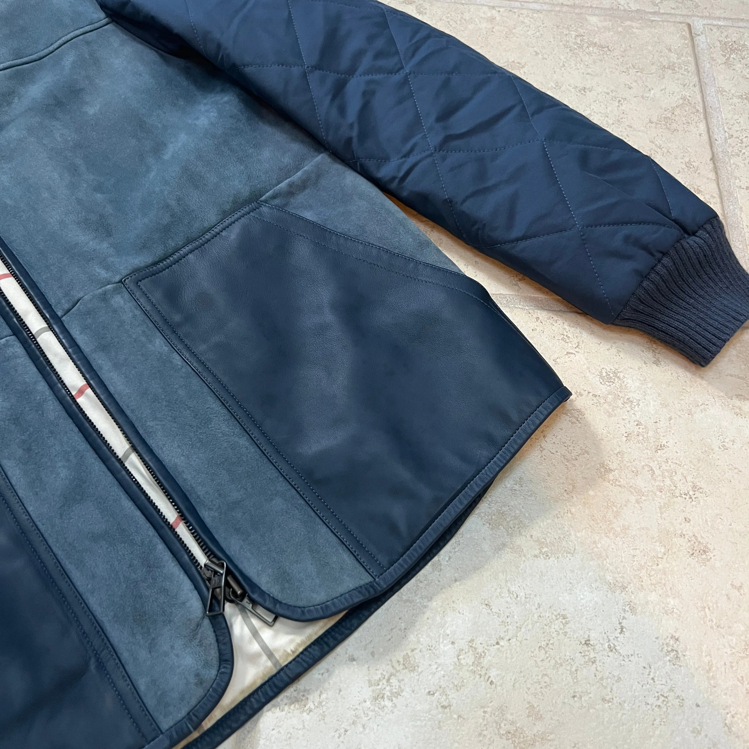 Loro Piana Shearling Quilted Jacket
