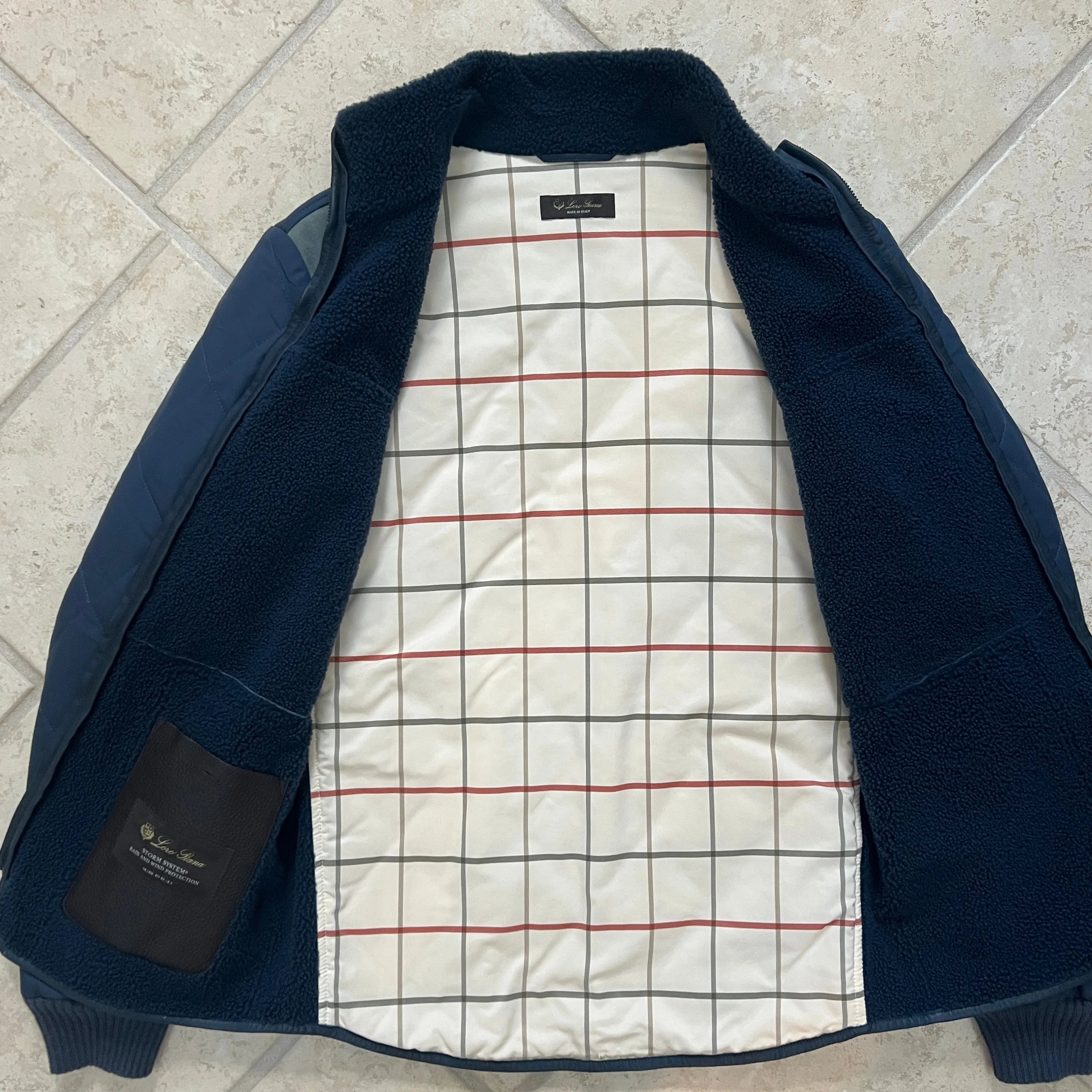 Loro Piana Shearling Quilted Jacket