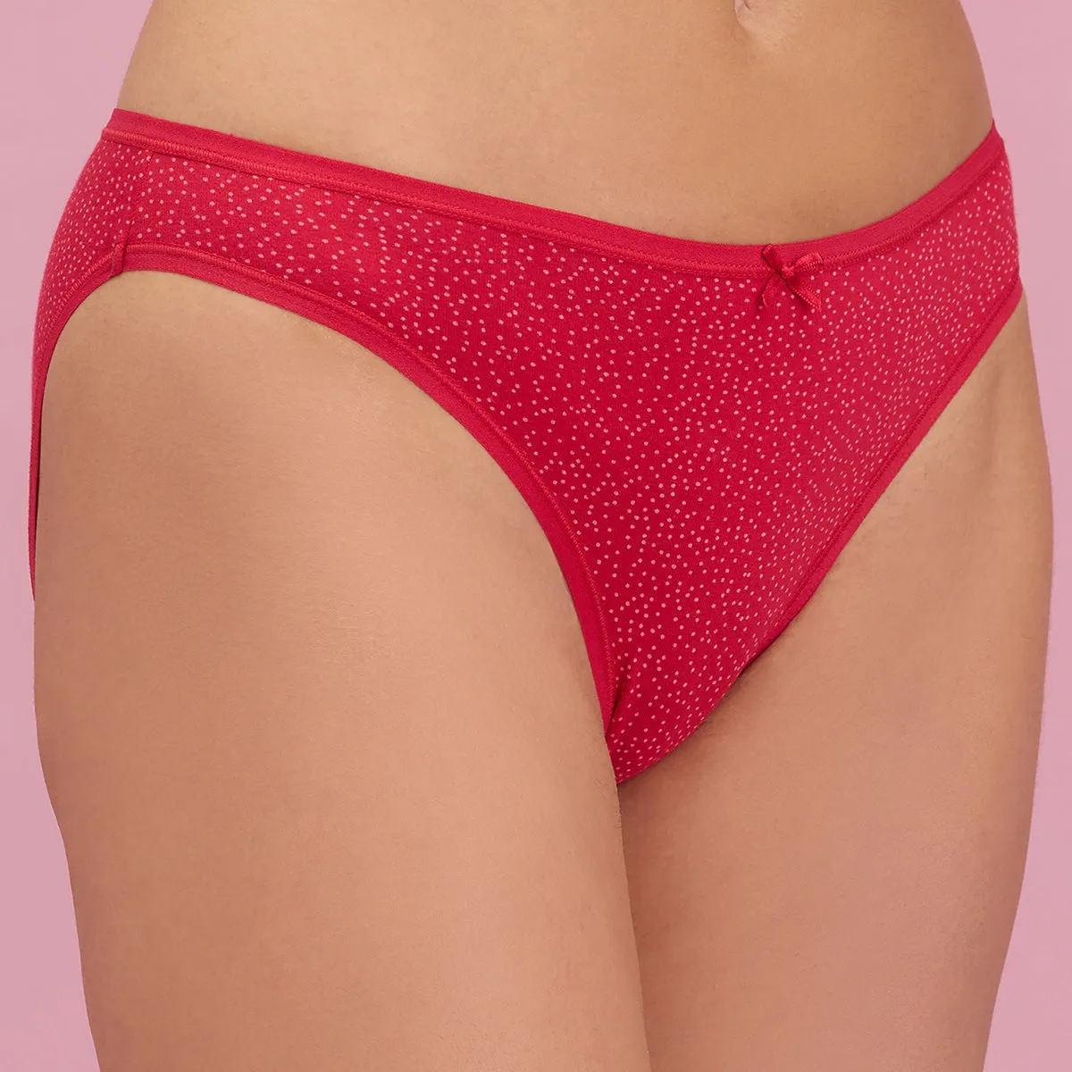Low Rise Bikini Panty with Outer Elastic-NYP030-Assortment 15