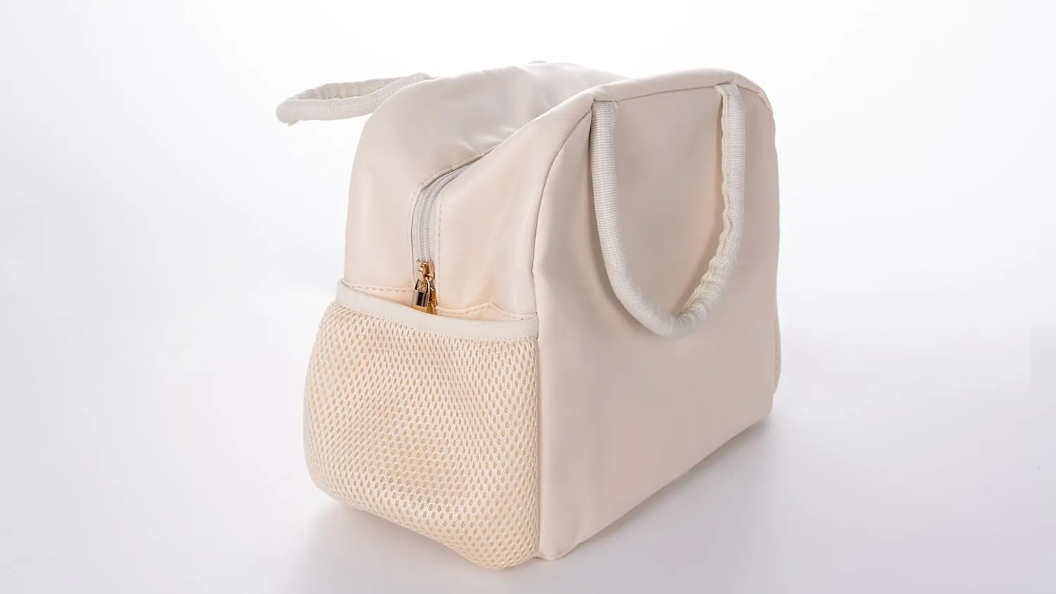 Lunch Bag For Women, Preppy Lunch Box For Girl, Large Insulated Lunch Bag With Adjustable Shoulder Strap, Reusable Lunch Tote Bag With Chenille Letter For Work School Picnic, Light Pink
